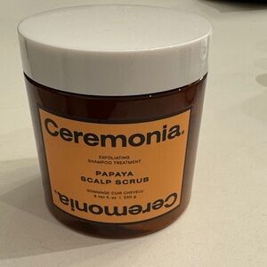 Ceremonia Papaya Scalp Scrub - Orange